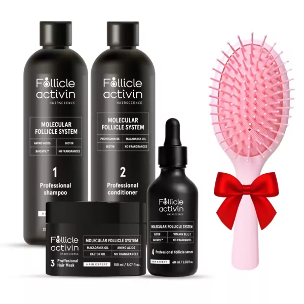 Pilnas Follicle Activin kursas: regeneruoja plaukų augimą ir apimtį (veikia kaip mezoterapija) Pilnas Follicle Activin kursas: regeneruoja plaukų augimą ir apimtį (veikia kaip mezoterapija)